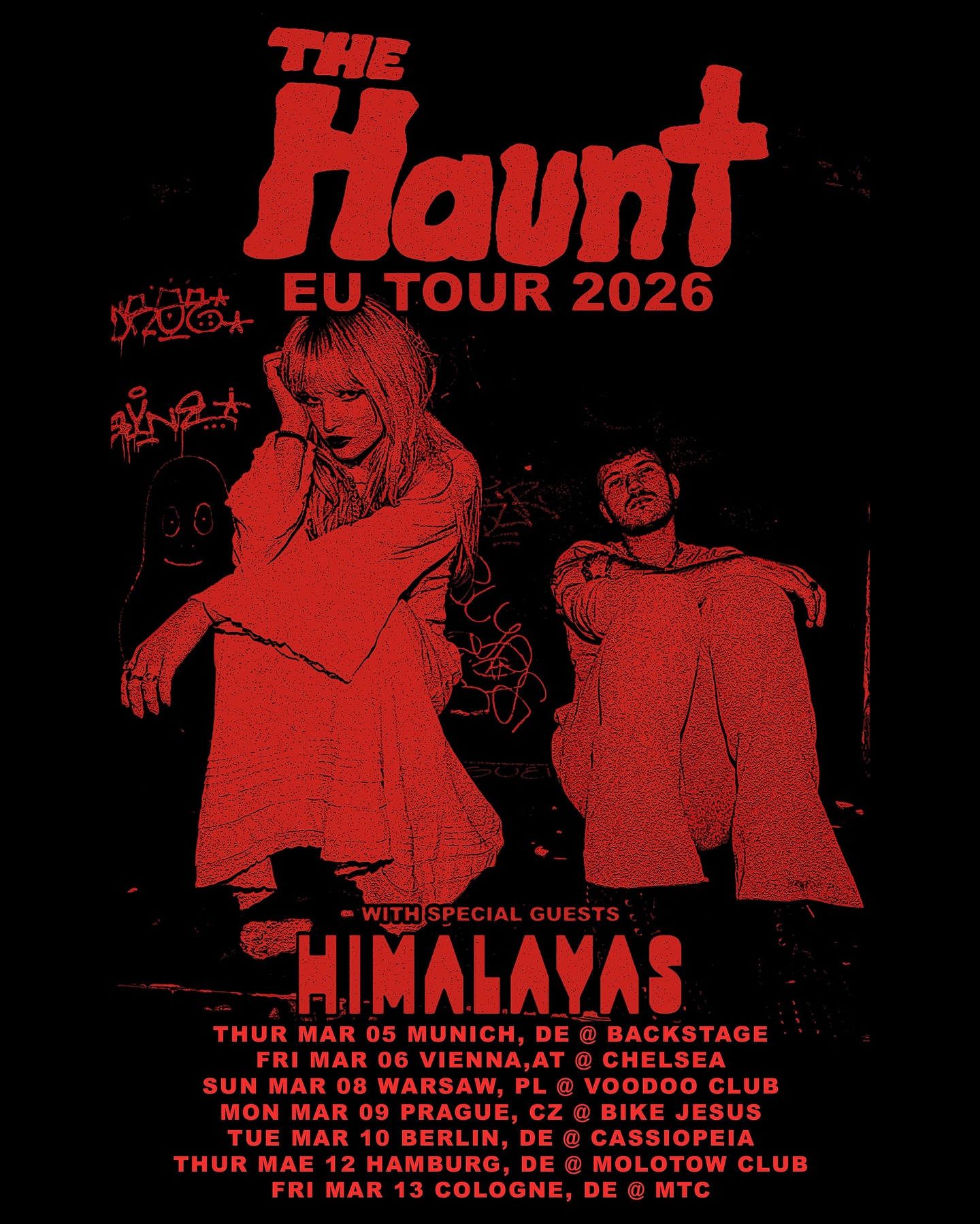 The Haunt Hollow Crown Tour Poster 2026